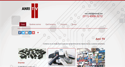 Desktop Screenshot of anritv.com